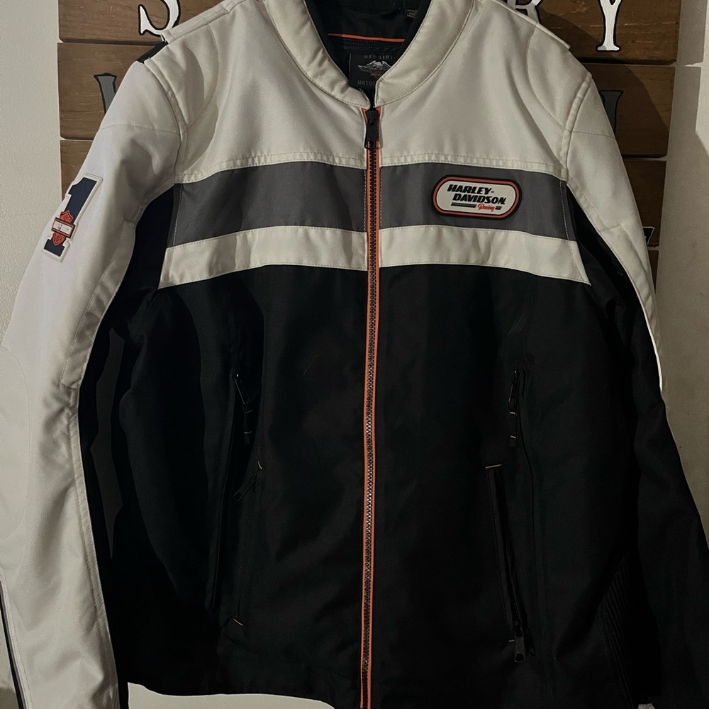 Color block Harley jacket - Picture 2 of 3